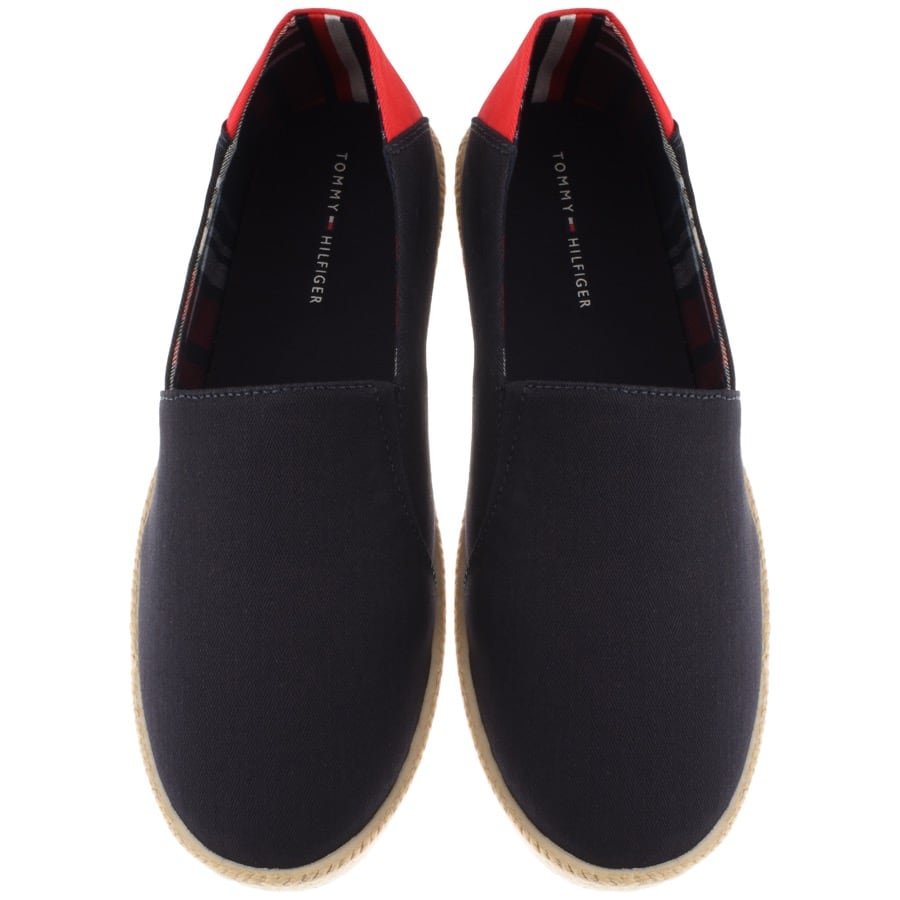 Alternative Image for ProductTommy Hilfiger Summer Canvas Slip on Shoes Navy3